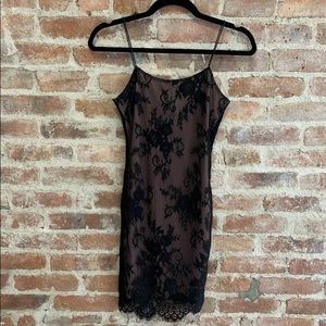 H&M Divided Black Lace Mini